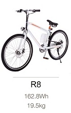 BBG vélo R8 Blanc